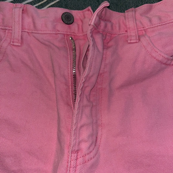 John Galt Pink Long Jean Shorts 🌵 - Picture 6 of 7